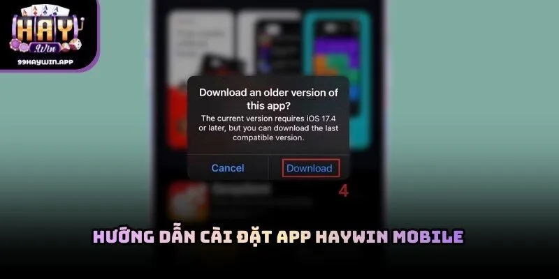 Hướng dẫn cài đặt app haywin mobile nhanh chóng và an toàn
